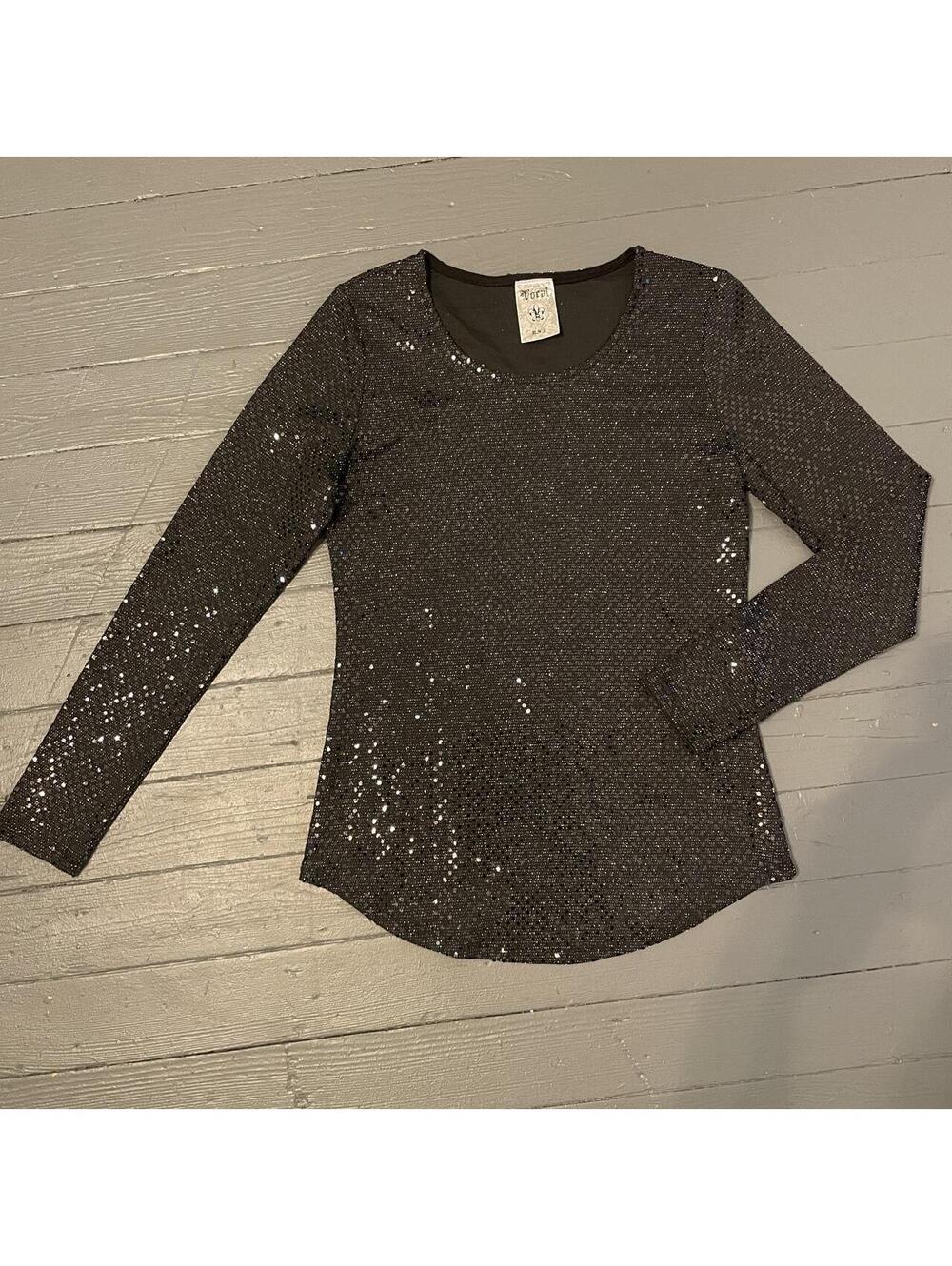 American Thrift Women's Black and Grey Shirt